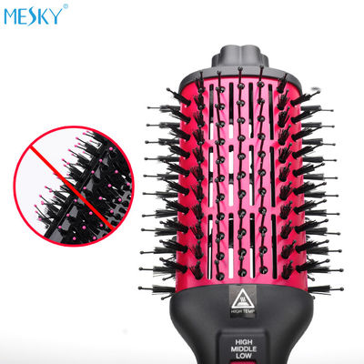 Cabelo oval do secador de Mini Handle Rotating Hair Brush da etapa de MESKY um para breve